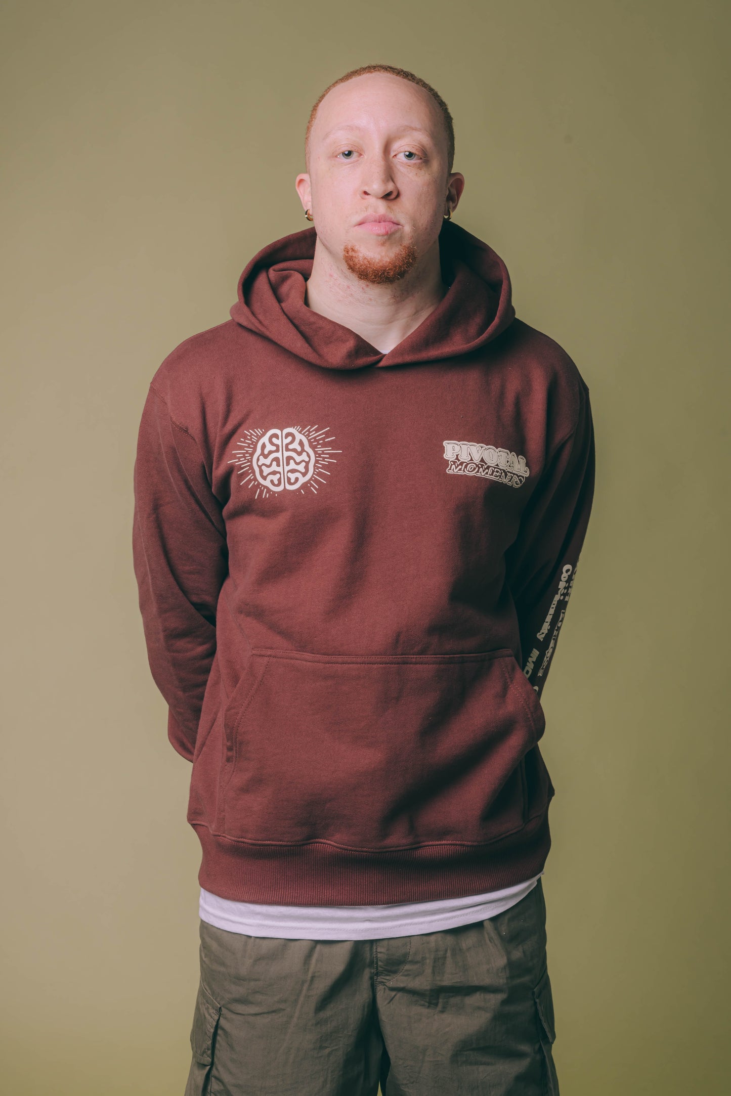 Brown Pivotal Moments Hoodie